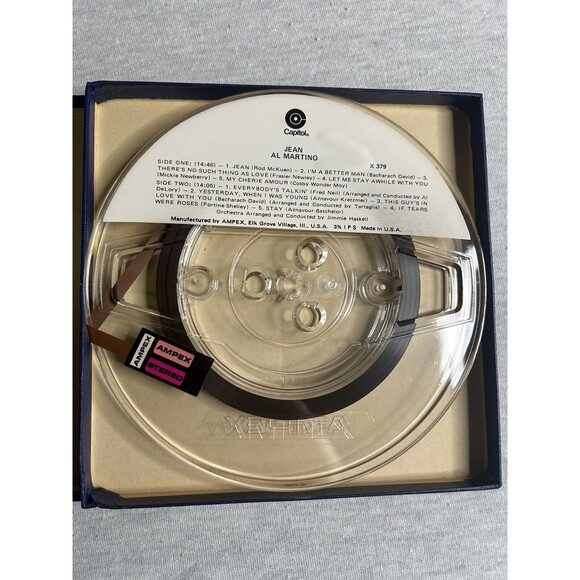 JEAN AL MARTINO Reel To Reel 4 Track 3 3/4 IPS - Picture 5 of 6